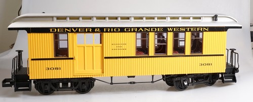 (0384) LGB US Combine-Wagen der Denver & Rio Grande Art.Nr. 30815 OVP | Condition: Gebraucht