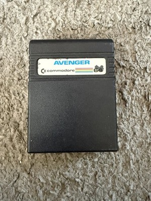 Vintage Commodore 64 Game Cartridge Avenger Vintage Computerspiel Cartridge C64