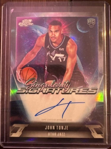 2025 Topps Cosmic Chrome John Tonje Base (RAW)