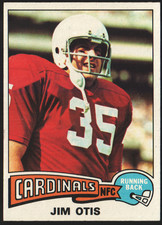1975 Topps Football #183 - Jim Otis RC - St. Louis Cardinals  75-385