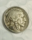 1938-D 5C Buffalo Nickel W/ Full Date & Almost Full Horn As Pictured # BN 104