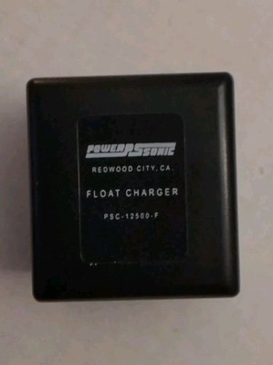POWERSONIC PSC-12500-F FLOAT CHARGER INPUT 120VAC OUTPUT 12VDC @  0.5A