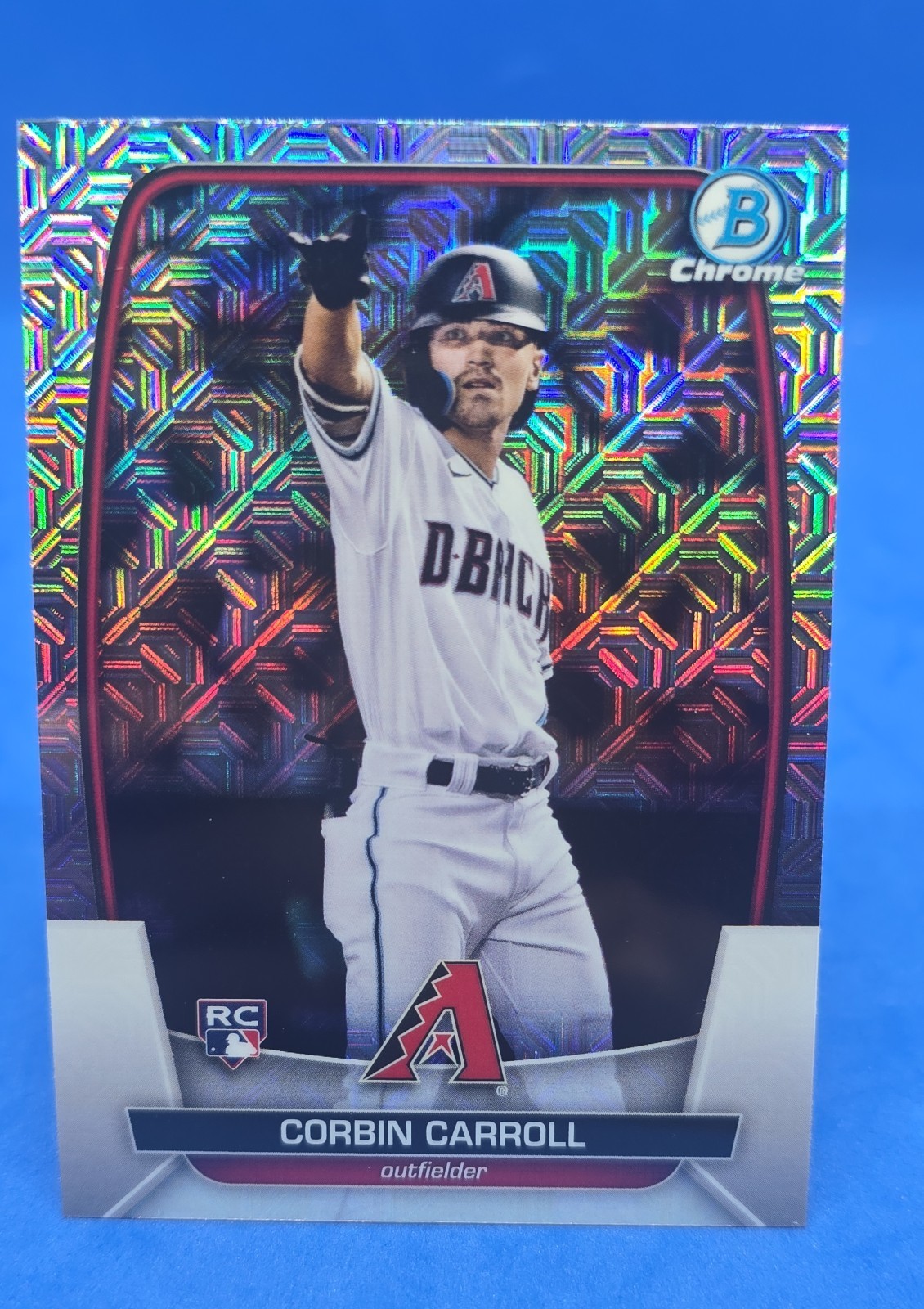 2023 Bowman - Corbin Carroll #73 Chrome Mojo Refractor (RC)