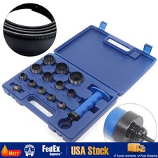 Hollow Punch Hole Punch Set Gasket Punch Set 3/16  to 1-3/8  Inch 5-35mm 