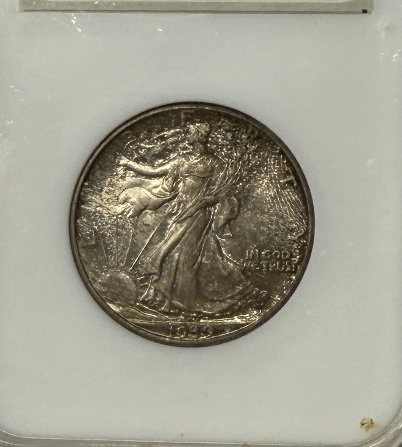 1939-P Walking Liberty Silver Half Dollar NGC MS65 Old Fatty Holder - Image 2 of 3