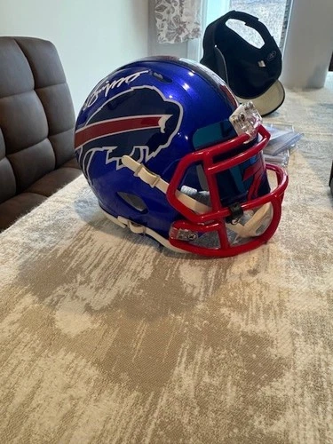 Buffalo Bills Mini Helmet OJ Simpson Autograph JSA