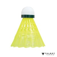 Talbot Torro Badmintonball Tech 450 6Er Dose Gelb GrüN Premium Nylon
