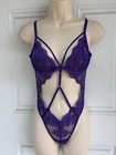 NWT VICTORIA'S SECRET Very Sexy Purple Strappy Teddy Retails $79.95 — photo 5