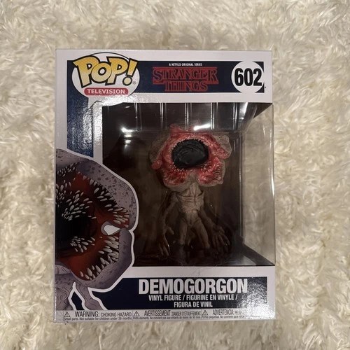 Funko Pop! Television Stranger Things 6" Demogorgon #602 vaulted OG 2017 new