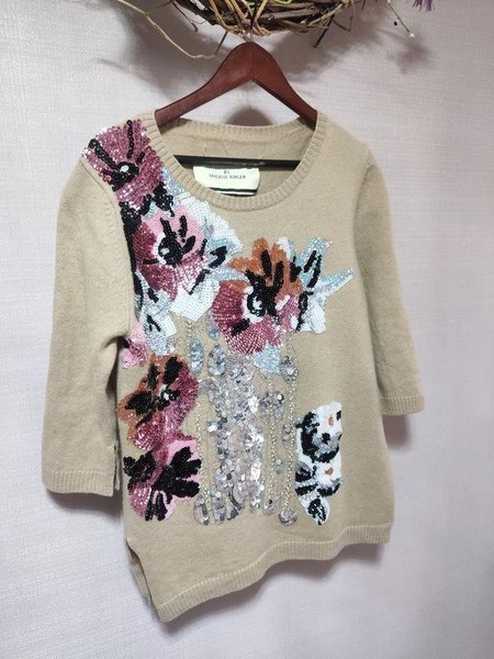 Women By Malene Birger Sweater Multicolor Wool 36