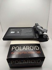 Polaroid 545 4X5 Film Holder Back In Original Box