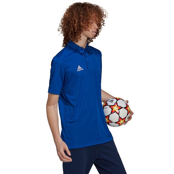 Koszulka MęSka Adidas Entrada 22 Polo Niebieska HG6285 M Adidas Teamwear-image
