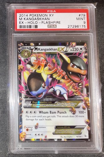 M Kangaskhan-EX graded PSA 9 for sale on eBay