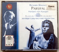 Richard Wagner Parsifal - Herbert Von Karajan 3 CD box set. (Media is near mint)