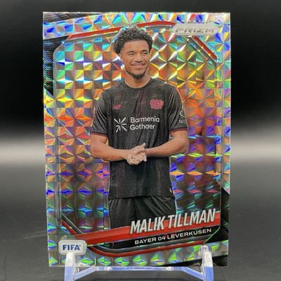 2025-26 Panini Prizm FIFA #235 Malik Tillman Mosaic Prizm - Bayer Leverkusen