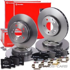BREMBO BREMSSCHEIBEN +BELÄGE VORNE+HINTEN FÜR MERCEDES C-KLASSE W203 CL203 CLK BREMBO BREMSSCHEIBEN +BELÄGE VORNE+HINTEN FÜR MERCEDES C-KLASSE W203 CL203 CLK