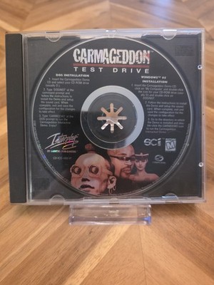 Carmageddon Test Drive Demo PC Game CD SCI Interplay