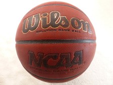 Wilson NCAA Solution Official Indoor Composite Basketball Game Ball 29.5" 1