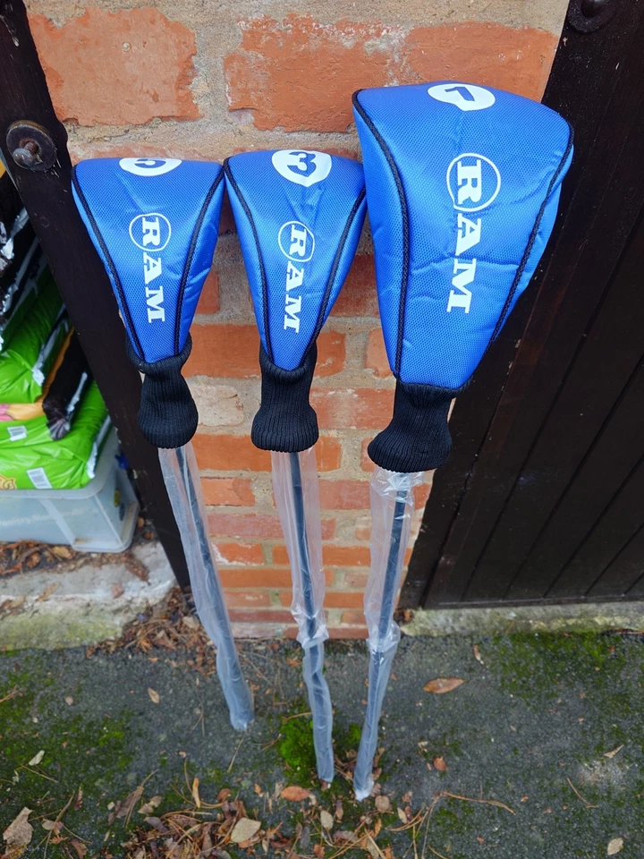 New RAM Golf Woods Set Graphite Shafts Regular Flex Left Hand  - Image 2 of 4