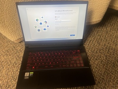 *PERFECT CONDITION* MSI - GF63 15.6'' Gaming Laptop