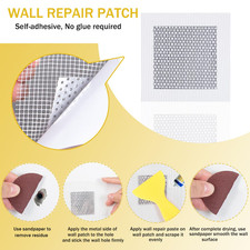 Wall Filler Repair Kit,Wall Repair Cream,Wall Spackle Polyfiller Kit with Dry...