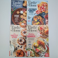 Taste of Home Magazine Lot 2023 4 Issues Comfort Food Holiday Recipes Seasonal