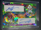 2023 Leaf Vivid Colorful Combos Jahmyr Gibbs, Bijan Robinson 1/4 Dual Auto RC