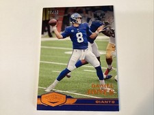 Daniel Jones 26/65 Orange 2020 Panini Plates & Patches Football #5 Giants d