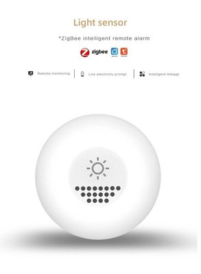 Tuya ZigBee3.0 Mini Light Sensor Smart Home Illumination Brightness Detector