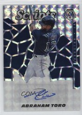 2021 Panini Mosaic Scripts Abraham Toro #SCR-AT Auto 4f5