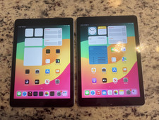  Bundle of 2 Apple iPad 6th Generation A1893 32 GB, Wi-Fi, 9.7 in -Space Gray