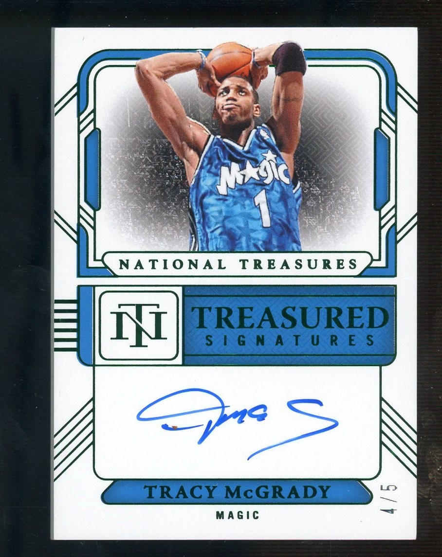 Hottest Panini National Treasures Cards on eBay