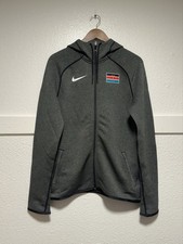Nike Pro Elite Kenya Team Track Jacket Men's Size L Tech Fleece Gray CT4104-001
