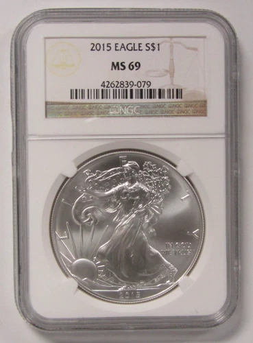 2015 American Silver Eagle NGC MS 69