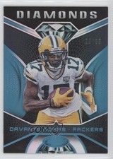 2019 Certified Diamonds Mirror Teal 25/35 Davante Adams #DI-DA 0e5c