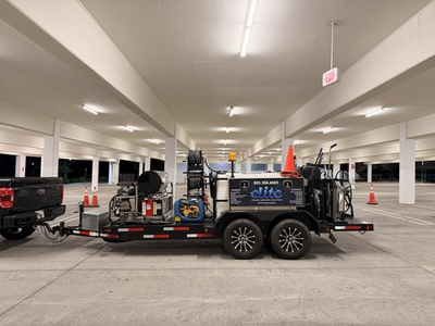 #ad Power Line USA Vanguard 35 HP Skid Mounted Gas Pressure Washer Trailer Custom $45000.00