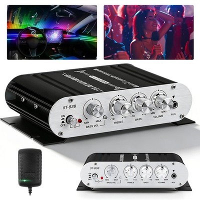 200W HiFi Audio 12V Auto Stereo Verstärker Mini Power Amplifier Audioverstärker