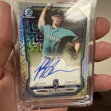 2026 Bowman Chrome -RYAN SLOAN Mojo Refractor Auto Mariners (RC) #BMA-RS