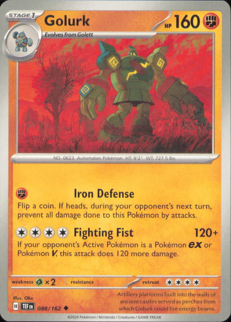 Pokemon TCG Temporal Forces (TEF) Choose Your Card NM Holo / Reverse / Rare
