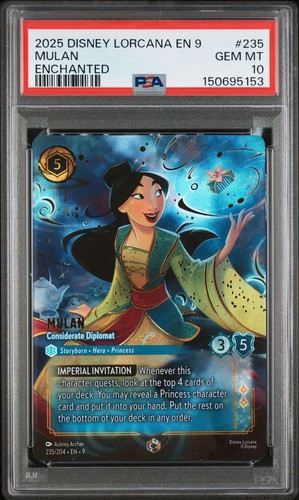 Mulan - Considerate Diplomat graded PSA 10 for sale on eBay
