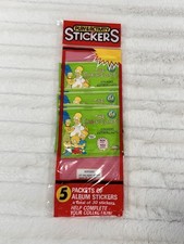 Play & Activity Simpsons Album Stickers Set New