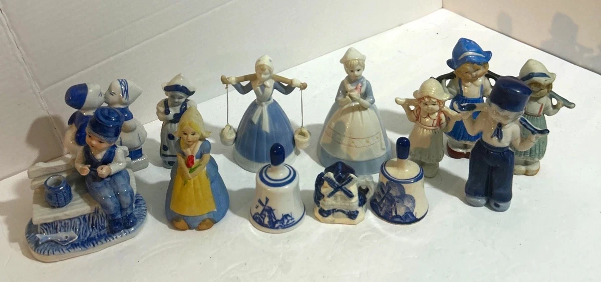 Delft Figurine In Antique Ceramic & Porcelain Figurines for sale