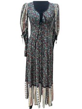 Gunne Sax VTG 70  s Prairie Dress Cottagecore RARE Hippie Boho Victorian