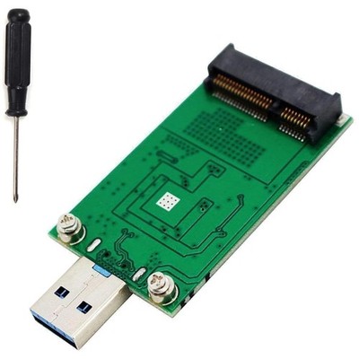 mSATA SSD Adapter, USB 3.0 Konverter, externe SSD Nutzung