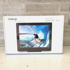 Nixplay Edge 8 inch Wifi Cloud Digital Picture Frame W08C SKU302 Hi-Res 768p NEW