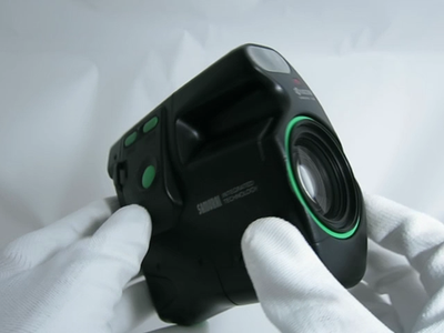 Near Mint] Kyocera Samurai x3.0 Green 35mm Half Frame Film Camera