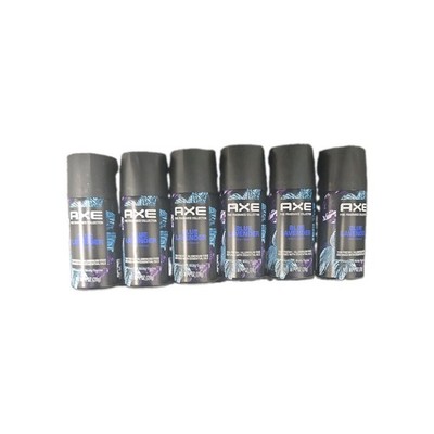 Axe Fragrance Deodorant Body Spray - Blue Lavender Mint Amber, 1oz Travel 6pack 