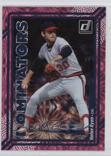 2023 Panini Donruss Dominators Pink Fireworks Nolan Ryan #D3 HOF 8k7