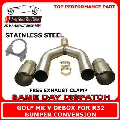 Golf Mk5 Heckkasten hinten Y-Rohr für Tdi R32 Stoßstange Umbau