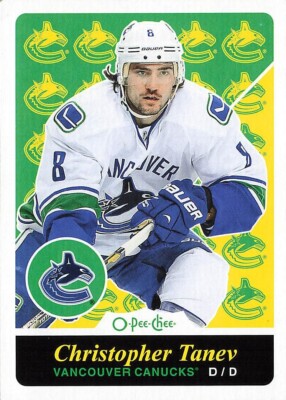 2015-16 O-Pee-Chee Retro Christopher Tanev #284 OPC Canucks